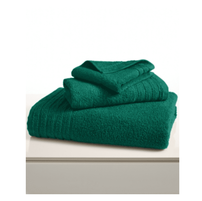 Hotel Collection MicroCotton Plush 16" x 30" Hand Towel Emerald Green