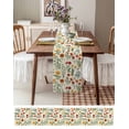 thumbnail image 3 of Ldtrchee Spring Floral Table Runner 60 Inches, Country Summer Botanical Bed Runner Dresser Scarves Tabletop for Indoor Outdoor Parties/Ceremony/Banquet, 13" x 60", 3 of 8