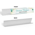 thumbnail image 2 of Printtoo Personalized Desk Name Plate Pretty Water Colour Flower Custom Acrylic Office Desk Name Plate Accessory 2x10 Inches, 2 of 5