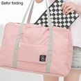 thumbnail image 4 of Travel Duffel Bag Reusable Folding Large Capacity Easy Packing Carry Storage Tote Bag, 4 of 7
