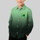 thumbnail image 1 of Blusa y camisa de manga larga con cuello vuelto para niños, camisa informal de moda para niños y niñas, camisa de manga larga con estampado del Día de San Patricio, camisa de manga larga con cuello vu, 1 of 7