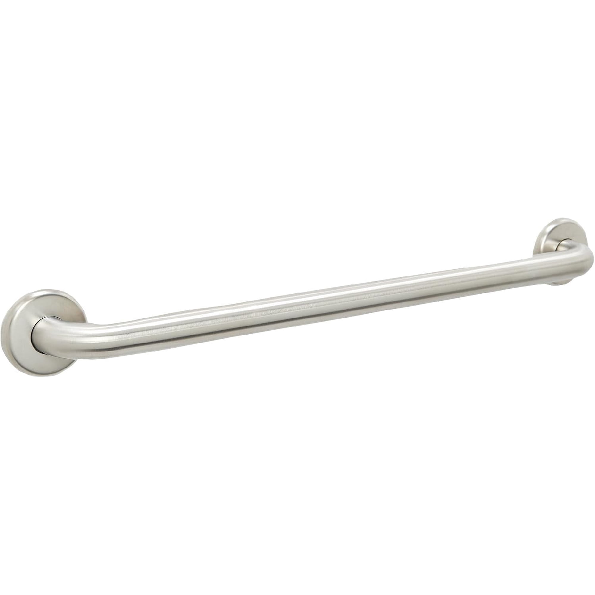 Grab Bar for Bathtub Shower - Stairs Bed Toilet Bathroom / Stand Assist & Safety Handrail / 304 Stainless Steel / Smooth / Brushed Nickel / 16"