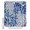 Blue, variant on Brown Grey Floral Bathroom Shower Curtains with 12 Hooks Polyester Waterproof Shower Curtain for Stalls and Bathtubs Vintage Abstract Art Farmhouse Decorative Bathroom Privacy Curtain 48x72 Inches