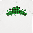 thumbnail image 4 of Inktastic St. Patrick's Day Clovers in Plaid Boys or Girls Toddler T-Shirt, 4 of 5