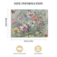 thumbnail image 3 of Rustic Flowers And Butterfly Canvas Painting Modern Abstract Wall Art Watercolor Posters and Prints Wall Decor Wall Artwork Home Decor Office Kitchen Wall Decoration for Home Classroom Office, 3 of 6