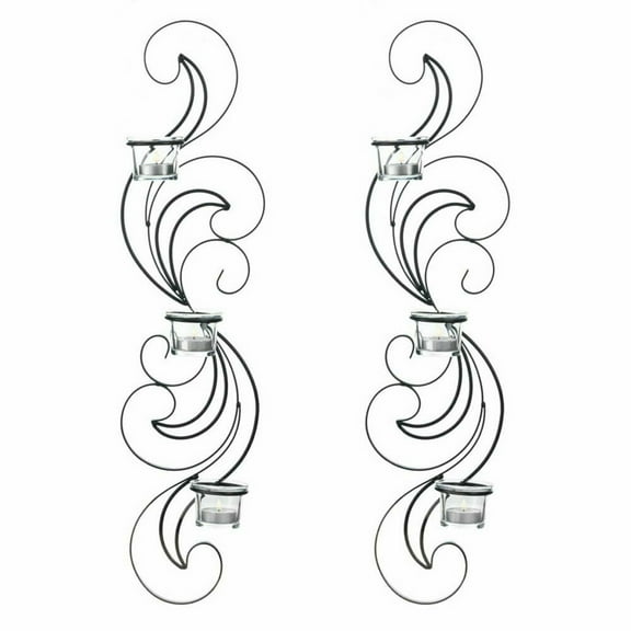 Gallery Of Light Wisp Candle Sconce Set