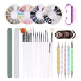 thumbnail image 1 of 10PCS DIY Nail Art Tools Kit de manicura Glitter Nail Rhinestones Nail Sticker Decal Decoración MABOTO Herramientas de uñas, 1 of 7
