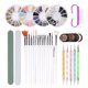 thumbnail image 1 of 10PCS DIY Nail Art Tools Kit de manicura Glitter Nail Rhinestones Nail Sticker Decal Decoración d MABOTO Herramientas de uñas, 1 of 7