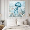 thumbnail image 4 of Wall Art Painting on Canvas, Canvas Art Home Prints Wall Art Framed Modern Artwork for Living Room Bedroom Wall Decor 16x16in, 4 of 9