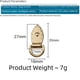 thumbnail image 1 of Accesorios de hardware para colgar bolsos, anilla lateral para cinturón de bolso con anilla y tornillo de cabeza Shang, hebilla de cadena para bolso, remache, 1 of 1