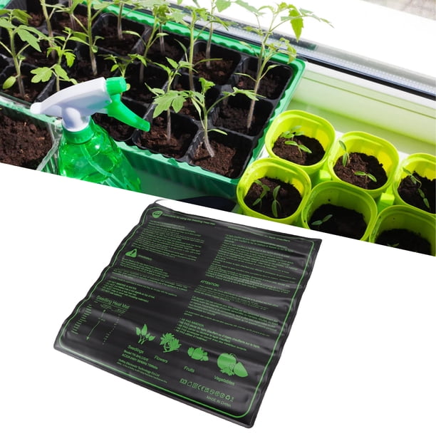 Estera Térmica Para Plántulas, 6 Engranajes, Temperatura Ajustable, Impermeable, Para Jardinería En Interiores, Inicio De Semillas,
