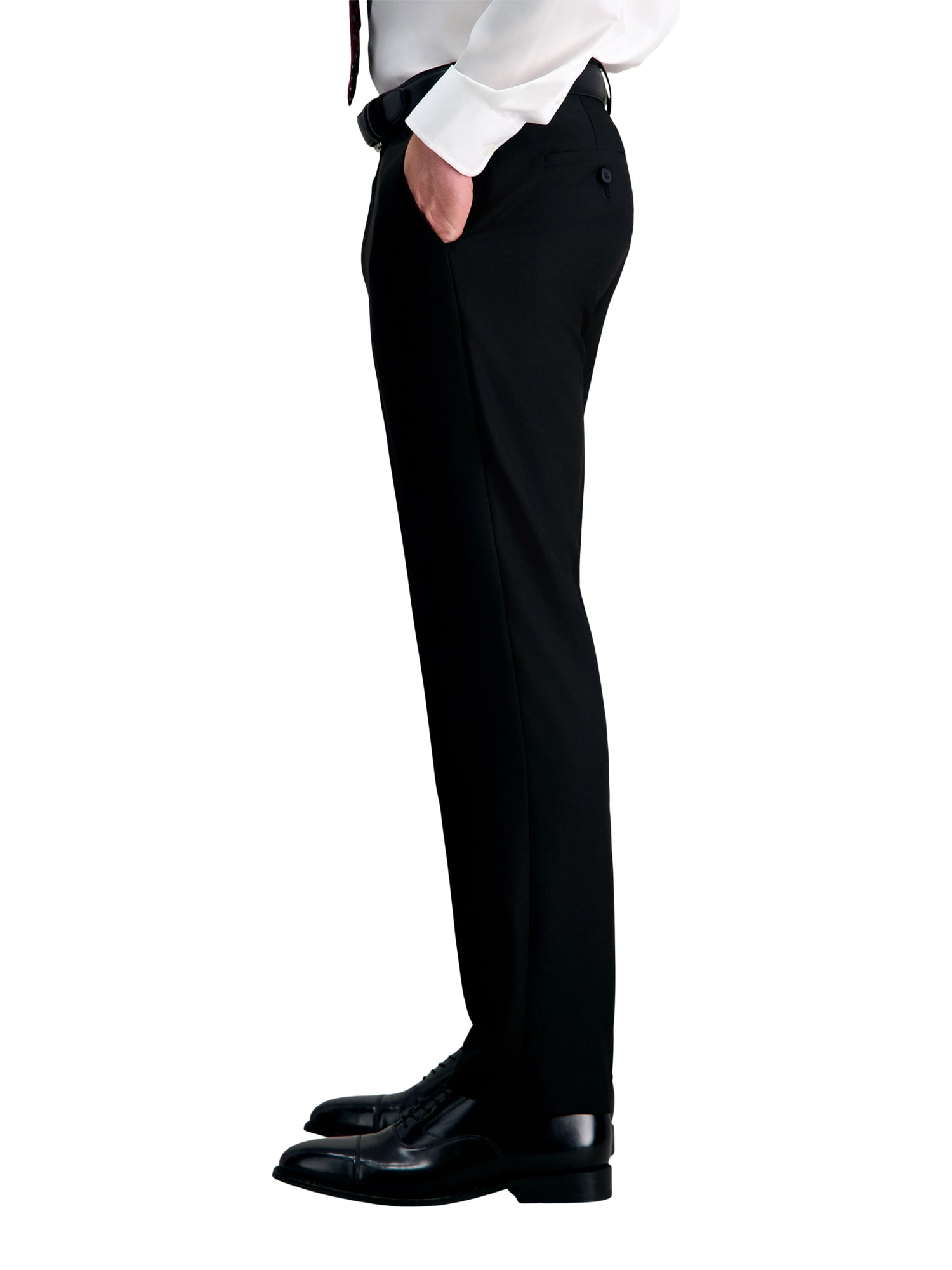 George Men's Comfort Stretch Suit Separates Pant, Straight Fit 30-54 Waist Size Range