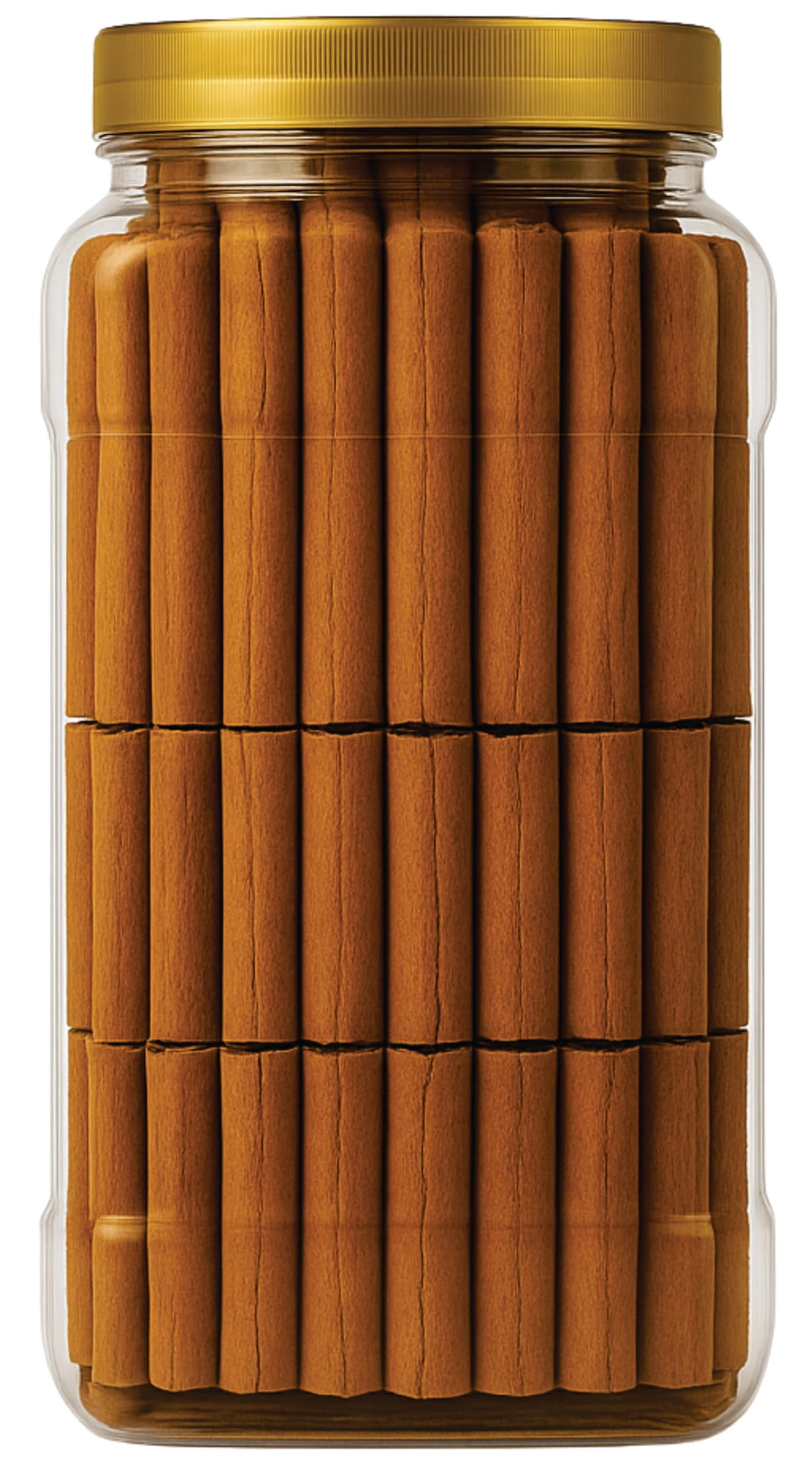 Rani Cinnamon Sticks 40oz (2.5lbs) 1.13kg Bulk PET Jar - 220 -250 Sticks - Strong Aroma, Perfect for Baking, Cooking & Beverages | 3+ Inches Length - Cassia Saigon Cinnamon from Vietnam | Kosher