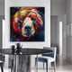 thumbnail image 5 of Pósteres e impresiones de Wild Bear Point, arte callejero minimalista moderno, pintura en lienzo, imágenes artísticas de pared, decoración del hogar, bar y habitación, 5 of 5