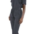 thumbnail image 2 of Fubu Women's Slim Fit High Waisted Jogger Yoga Scrub Pant Medical Nursing Uniform, 2 of 7