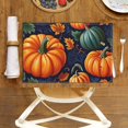 thumbnail image 3 of Heat-Resistant Fall Aesthetic Pumpkins Placemat Durable Leaves Placemat, 6Pack 17.7" X 13" Fade-Resistant Autumn Vintage Mats Decoration for Coffee Table Office Home, 3 of 5