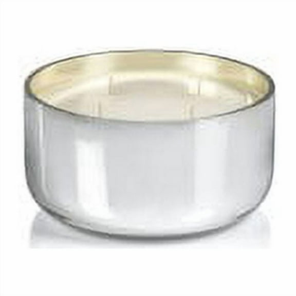 SIBERIAN FIR - Zodax Silver 6 in 26 oz Scented Jar Candle