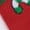 Red & Green, variant on CLOWN POLKA DOT SOCKS