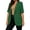 c01Green, variant on LNWUY Womens Fashion Business Casual Open Front Blazers Lightweight Short Sleeve Work Office Suit Jackets with Pockets Gray S