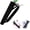 Black, variant on Archery Quiver Back and Hip Quivers Adjustable Arrow Backpack Bag Holder Side Hip Arrows Bag for Compound Recurve Bow Practice Target Hunting