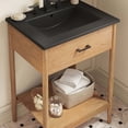 thumbnail image 5 of Zaire Bathroom Vanity in Natural Black, 5 of 9