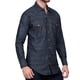 thumbnail image 5 of Camisa Vaquera Clásica Wrangler Manga larga Hombre 732 Azul CH, 5 of 5