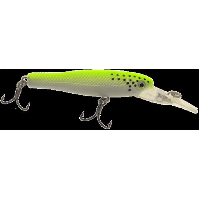 thundermist lure company american smelt crank bait, chartruese/silver - Walmart.com - Walmart.com
