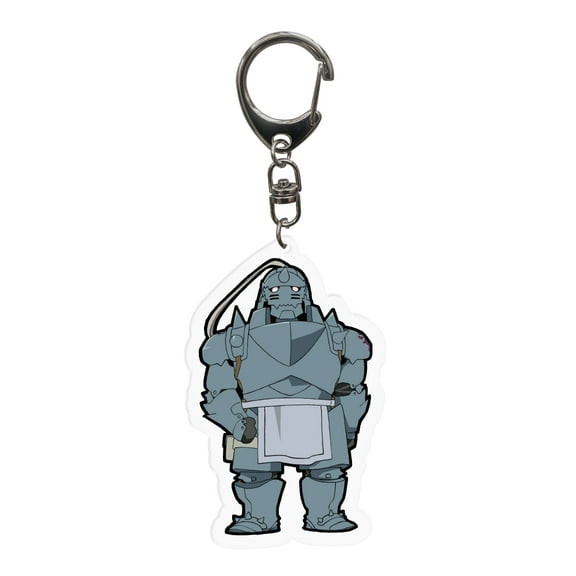 ABYstyle Fullmetal Alchemist Brotherhood Alphonse Chibi Acrylic Keychain – Official Anime Key Ring – FMA Merch for Bags, Backpacks, or Keys – Gift for Fans & Collectors