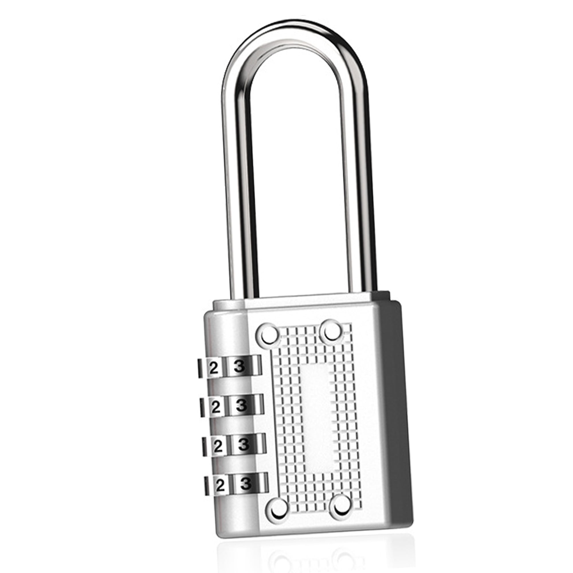 Lot de 4 cadenas de scurit combinaison de voyage 4 chiffres avec corps Lot de 4 cadenas de scurit combinaison de voyage 4 chiffres avec corps