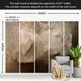 thumbnail image 4 of Tiptophomedecor Abstract Wallpaper Wall Mural - The Warmth Of Your Hand, 4 of 7