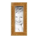 thumbnail image 2 of ArtToFrames 4" x 11" Bright Gold Picture Frame, 4x11 inch Gold Wood Poster Frame (WOM-4928), 4 Pack, 2 of 6