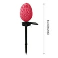 thumbnail image 3 of Dsscvnef Outdoor Solar Easter Egg Courtyard Decoration Ambient Light Garden Layout Night Light, 3 of 4
