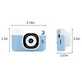 thumbnail image 3 of Oggfader Digital Camera for Kids 10-12 Digital Camera 2.4-inch Large Screen HD Student Retro Campus Portable Camera Introduction Camera Gift,Blue, 3 of 9