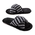 thumbnail image 5 of Agkizg Womens Fuzzy Slippers, House Slippers, Multi Size Fuzzy Lined House Slippers Warm Plushes Comfortable Casual Indoor Winter Slippers, 5 of 6
