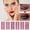 A, variant on EXAXTA Fall Self Adhesive Eyelashes Wispy False Lashes Press-on Natural Look Faux Mink Lashes No Glue Needed Eyelashes Reusable Cat Eye Self Adhesive Eyelashes 10 Pairs