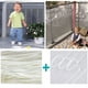 thumbnail image 4 of Xihbxyly Red de Protección para Escaleras, Diseño de Rejilla Pequeña, Poliéster Duradero, Protección para Balcones, Protección Segura para Juguetes de Bebé, Multiusos para Escaleras Del Hogar, Tamaño, 4 of 7