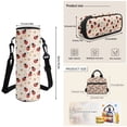 thumbnail image 7 of Jeiento Ladybug 17 Inch Backpack Set 4-Piece Lunch Bag Pencil Case Water Bottle Holder Daisy Lightweight for Kids Boys Girls Students, 7 of 7