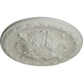 thumbnail image 3 of Ekena Millwork 11 3/4"OD x 3/8"P Stockport Ceiling Medallion, Hand-Painted Pot of Cream, 3 of 6