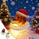 thumbnail image 1 of Mejor Luz de Navidad - Cachorro con baño de burbujas Decoración navideña para dormitorio, escritorio y decoración festiva interior, 1 of 9