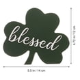 thumbnail image 2 of 4Pcs St. Patrick's Day Table Wooden Sign Wood Letter Sign Table Centerpiece, 2 of 8