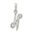 thumbnail image 1 of Sterling Silver Initial N Pendant, 1 of 2