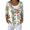 Multicolor 4, variant on Kaondbfi Cardigan for Women, Printed Women's Casual Button Cardigan with V Neck and Thick Needle Hole Stripe Women's Winter Coat