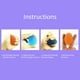 thumbnail image 5 of Bolas De Agarre De Mano Tpr Entrenador De Fuerza Bolas De Alivio De Estrés Para Adultos Y Niños Bolas De Ejercicio De Mano De Fuerza 5 Uds qarigey OD012799-00, 5 of 6