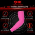 thumbnail image 3 of HDE Arm Sleeves for Men Women, Compression Sleeve Arm UV Protection Basketball Baseball Football Pink - M, 3 of 6