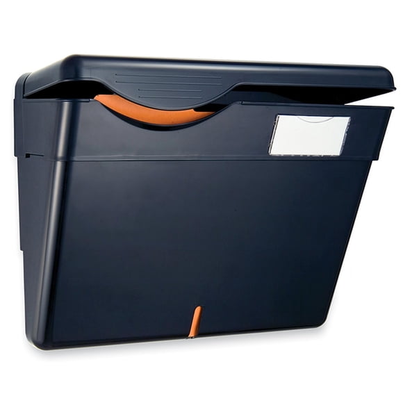 Archivo de pared Officemate HIPAA con funda para cartas y A4, negro