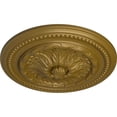 thumbnail image 3 of Ekena Millwork 15 3/4"OD x 1 7/8"P Chester Ceiling Medallion (Fits Canopies up to 2 1/4"), Hand-Painted Gold, 3 of 6