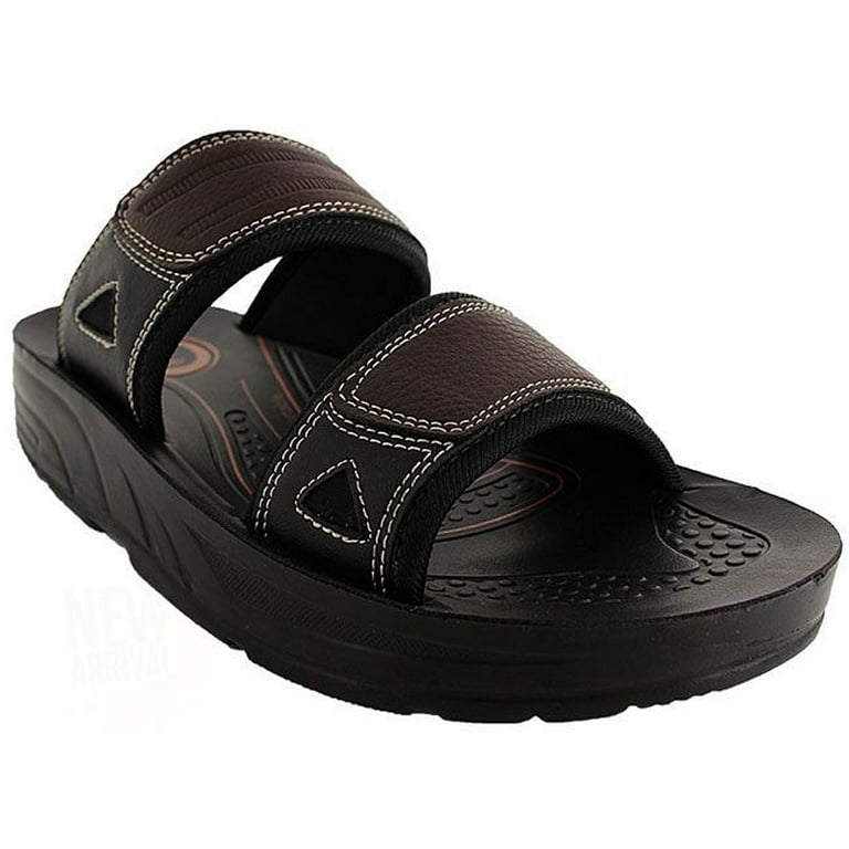 AEROSOFT Tumkur Outdoor Double Strap Active Walking Casual Slide Sandals For Men