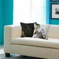 thumbnail image 2 of Fundas de almohada decorativas, color negro, gris y dorado, para sofá, sala de estar, decoración del hogar, juego de 4, 2 of 5