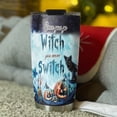 thumbnail image 4 of Halloween Tumbler with Lid Double Wall Tumbler 20oz Travel Coffee Mug, Once You Go Witch You Never Switch, Witch Tumbler, Pumpkim Tumbler, Black Cat Tumbler at Night, 4 of 5