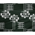 thumbnail image 4 of oneOone Polyester Lycra Fabric Geometric Kasuri Print Fabric By The Yard 56 Inch Wide, 4 of 4